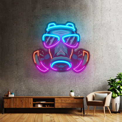 Mask Led Neon Sign Light Custom Led Signs