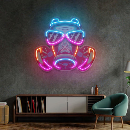 Mask Led Neon Sign Light Pop Art - Shineneon