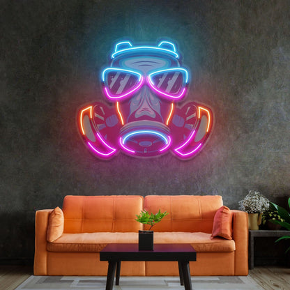 Mask Led Neon Sign Light Pop Art - Shineneon