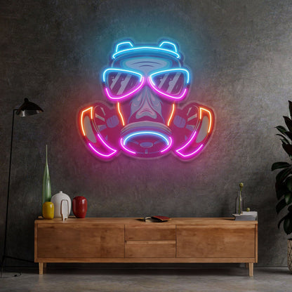 Mask Led Neon Sign Light Pop Art - Shineneon