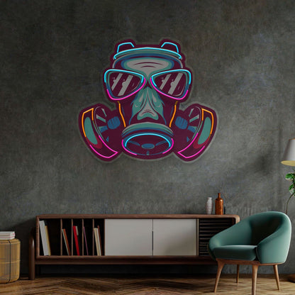 Mask Led Neon Sign Light Pop Art - Shineneon
