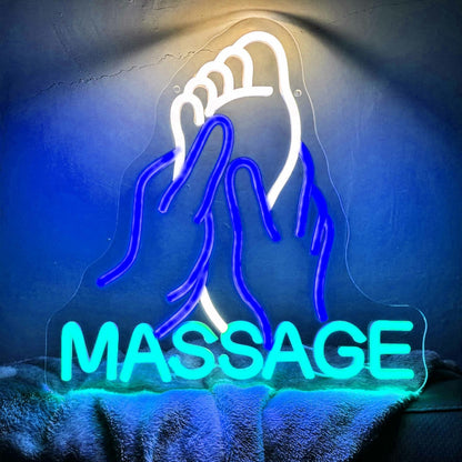 Massage Foot Reflexology Led Neon Sign | Shineneon