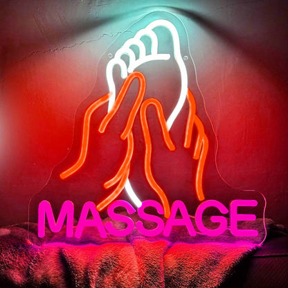 Massage Foot Reflexology Led Neon Sign | Shineneon