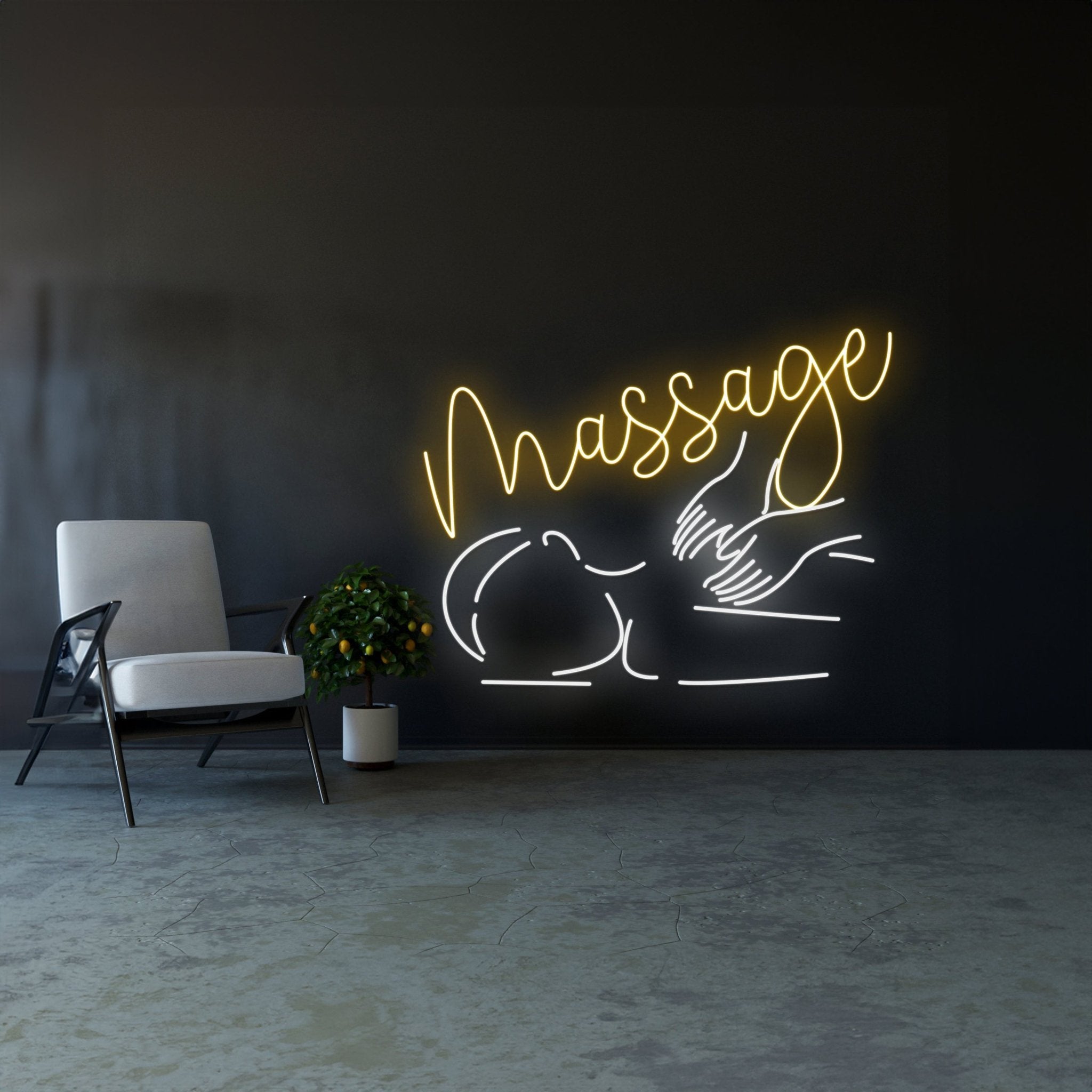 Massage Neon Light - Shineneon