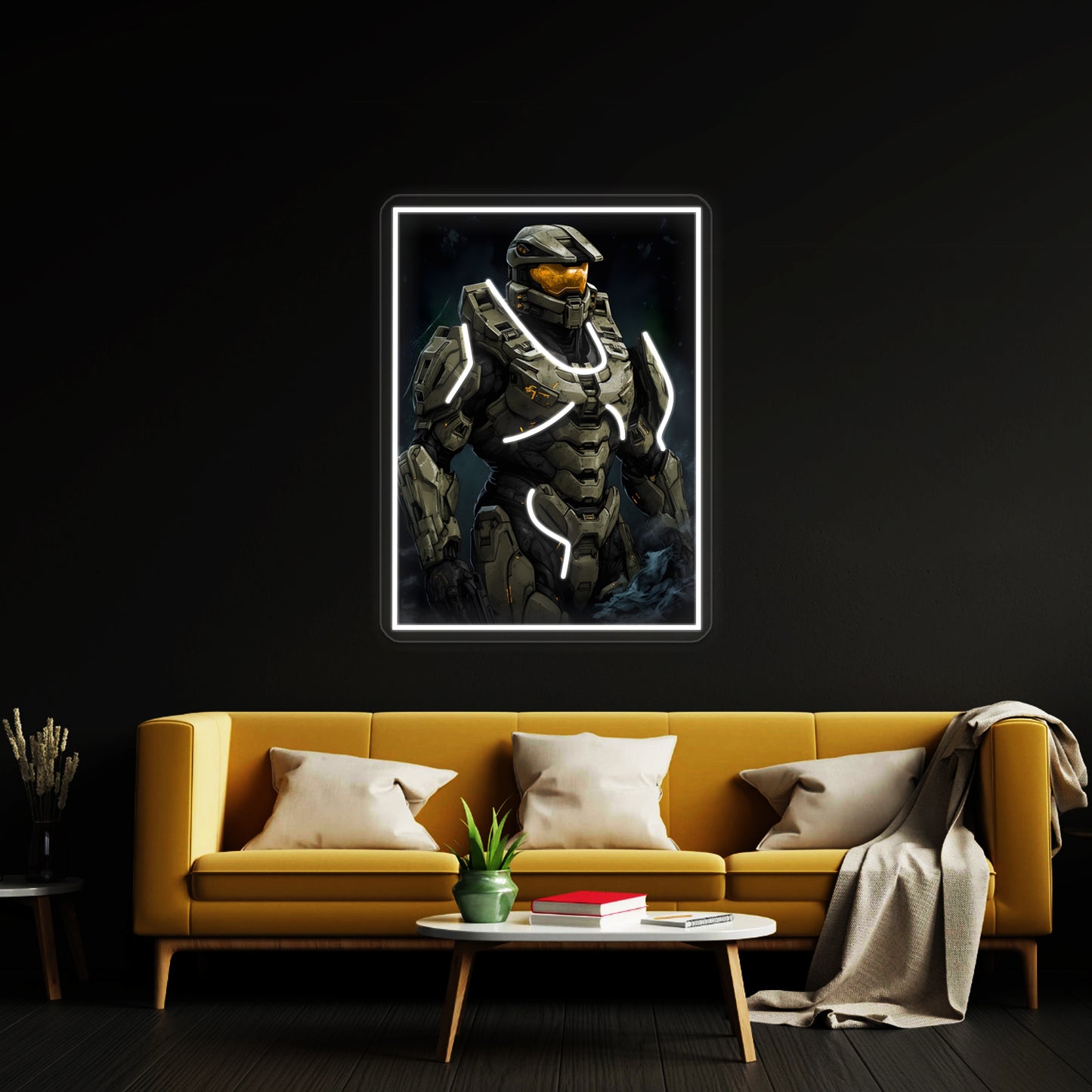 Master Chief Wall Artwork Neon Signs