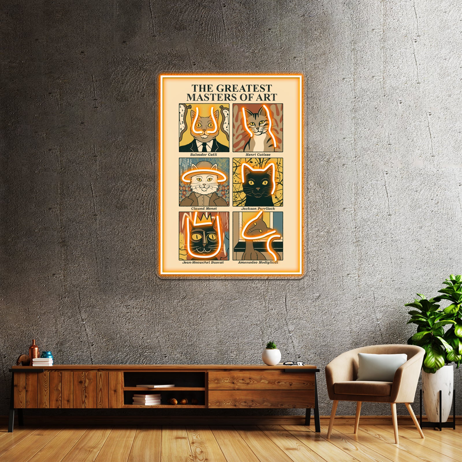 Masters Of Art Ii Wall Artwork Neon Signs | Shineneon