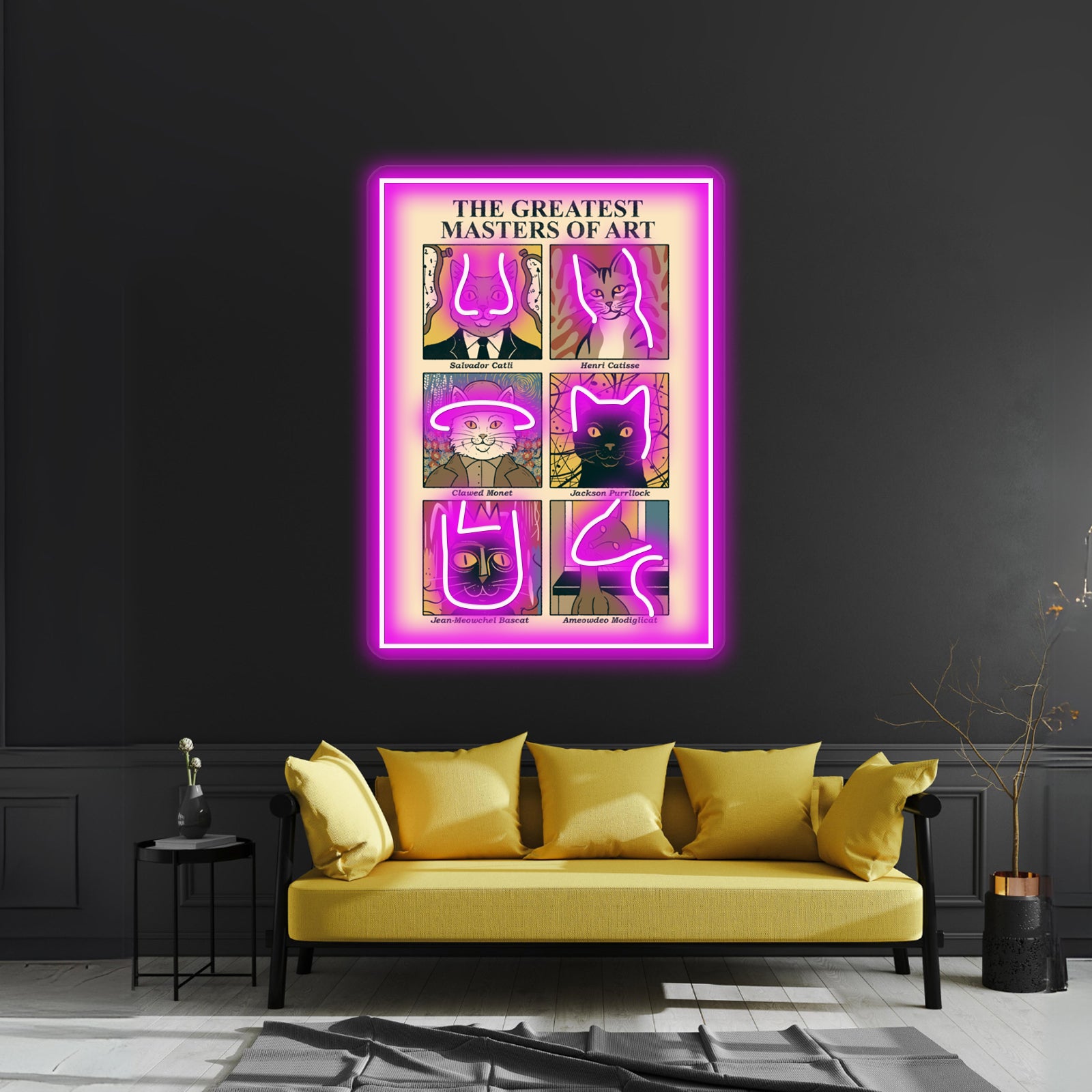 Masters Of Art Ii Wall Artwork Neon Signs | Shineneon