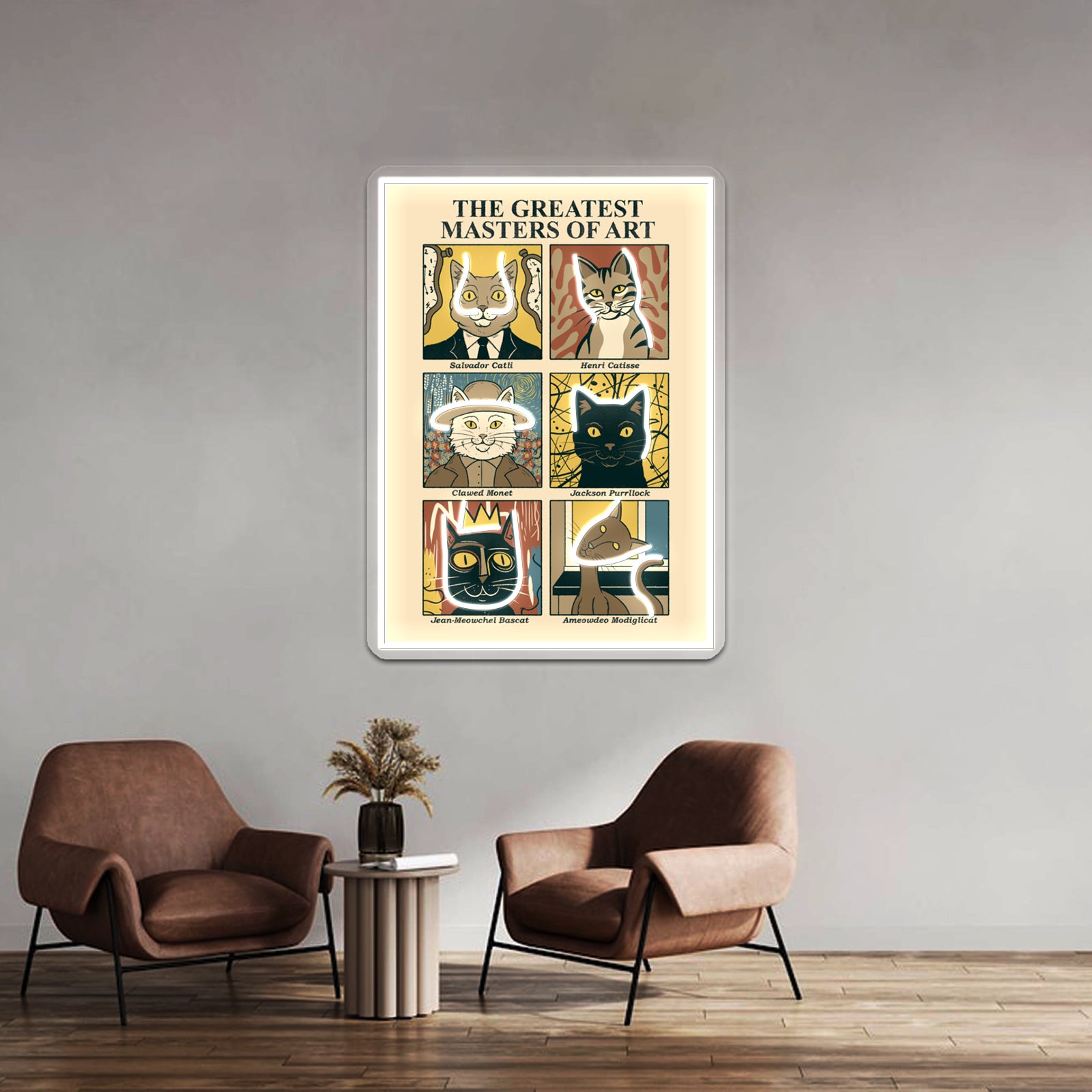 Masters Of Art Ii Wall Artwork Neon Signs | Shineneon