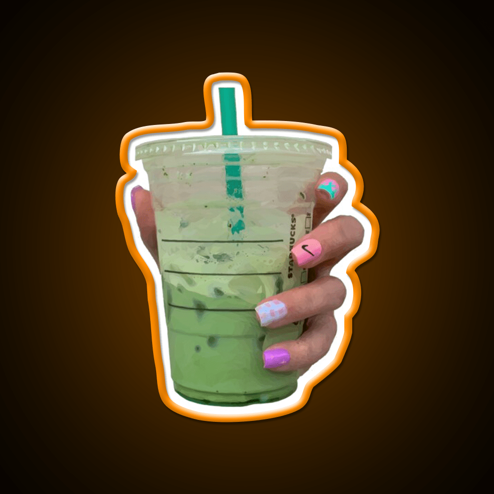 Matcha Please Nail Salon Led Neon Sign Rgb Color - Shineneon