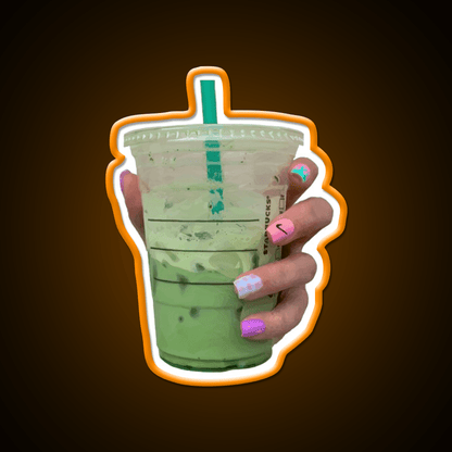 Matcha Please Nail Salon Led Neon Sign Rgb Color - Shineneon
