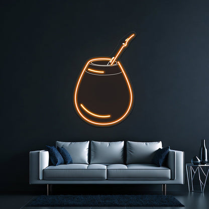 Mate Black Artwork Neon Wall Signs - Shineneon