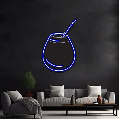 Mate Black Artwork Neon Wall Signs - Shineneon