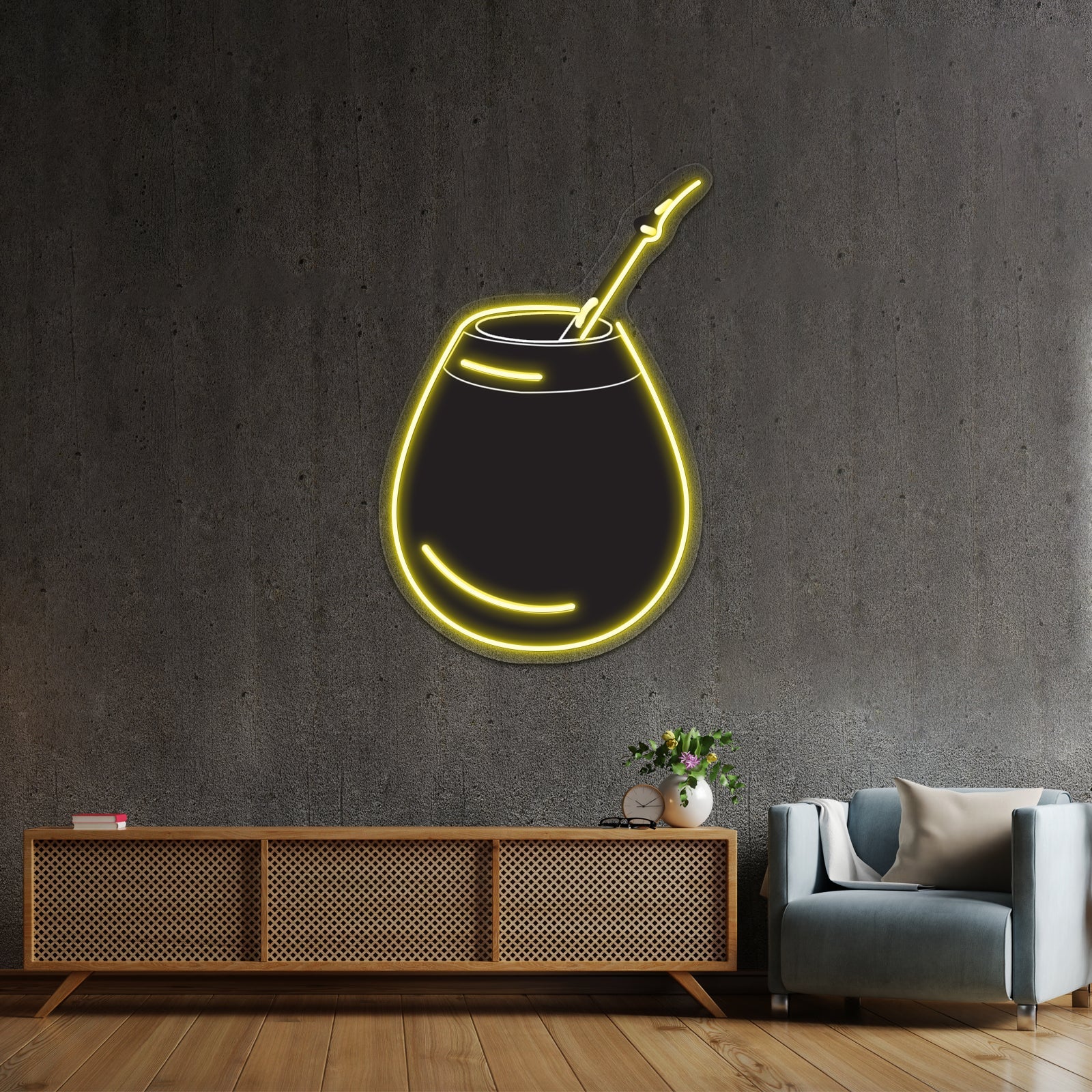 Mate Black Artwork Neon Wall Signs - Shineneon