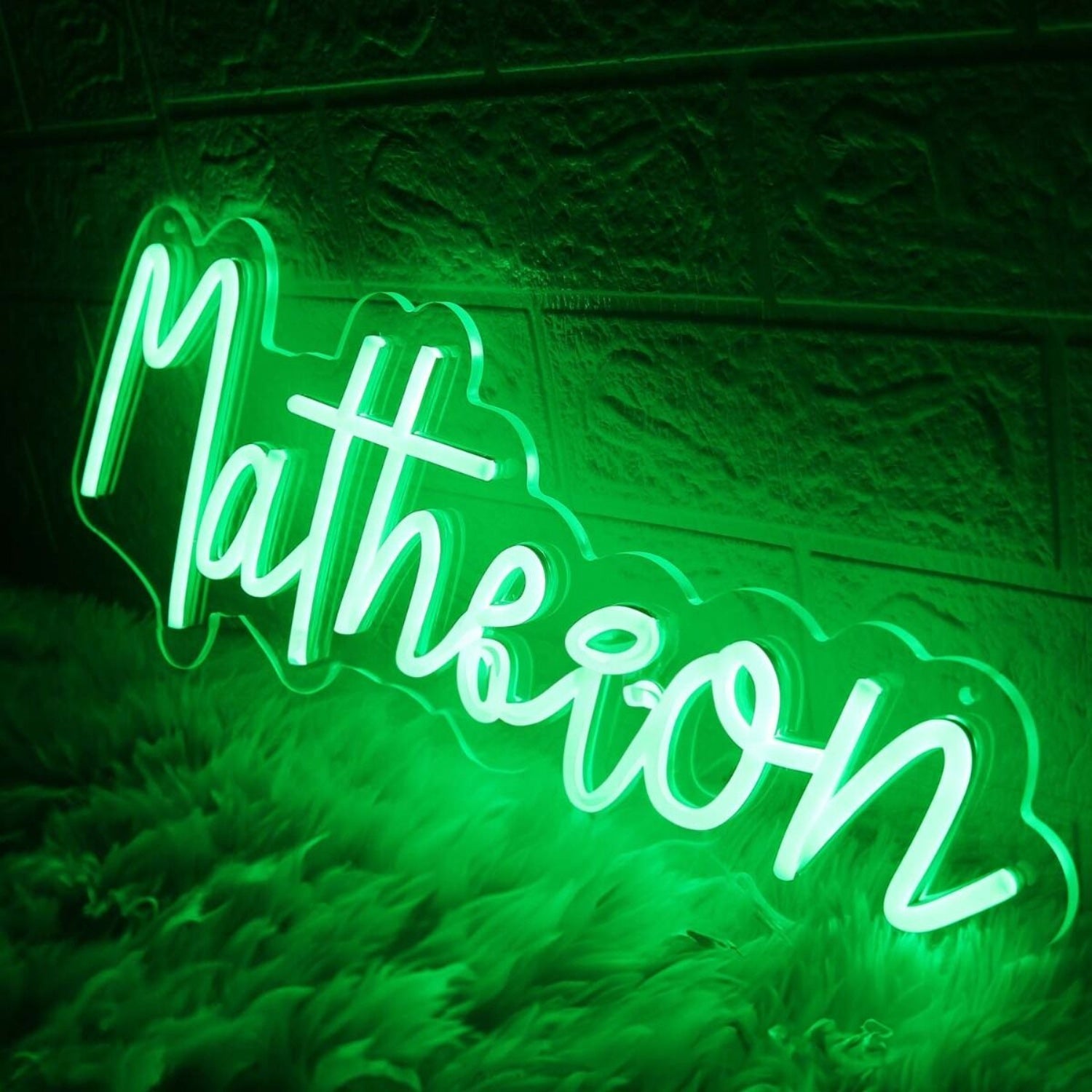 Matheson Green Led Neon Sign - Shineneon