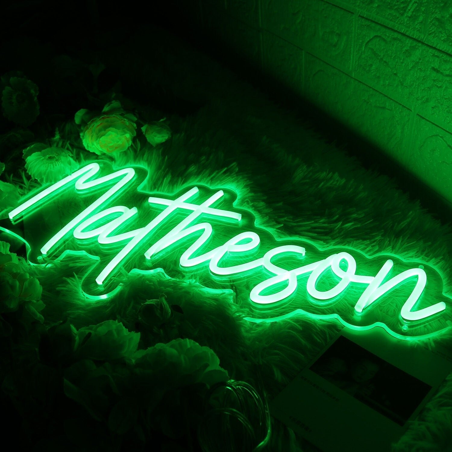 Matheson Green Led Neon Sign - Shineneon