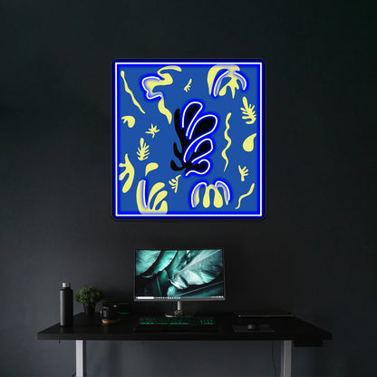 Matisse Leaves Cut Out 2 Wall Artwork Neon Signs