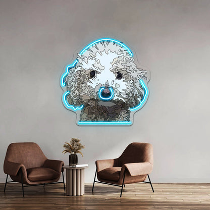 Matlipoo Pop Art Portrait Artwork Neon Wall Signs - Shineneon