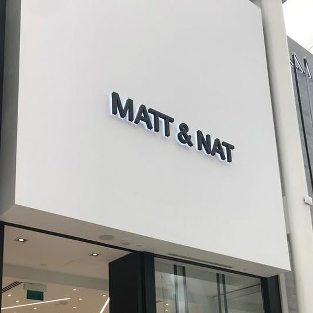 Matt And Nat 3D Backlit Channel Letters Led Light Sign - Shineneon