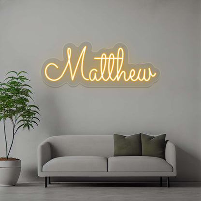 Matthew Name Led Neon Sign | Shineneon
