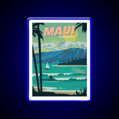 Maui Beer Bar Decor Led Neon Sign Rgb Color - LED neon sign view 5
