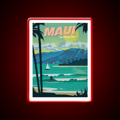 Maui Beer Bar Decor Led Neon Sign Rgb Color - LED neon sign view 10