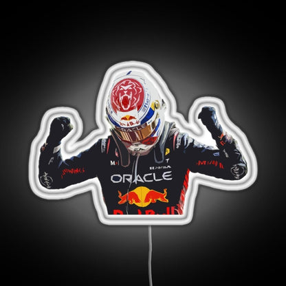 Max Verstappen Rgb Led Neon Sign Pop Wall Art - Shineneon