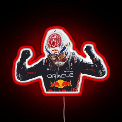 Max Verstappen Rgb Led Neon Sign Pop Wall Art - Shineneon