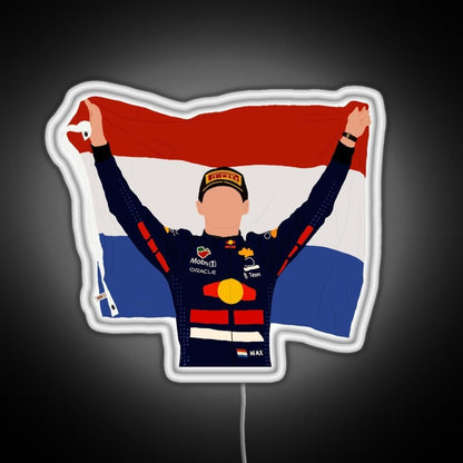 Max Verstappen Rgb Led Neon Sign Pop Wall Art Art Neon Sign - Shineneon