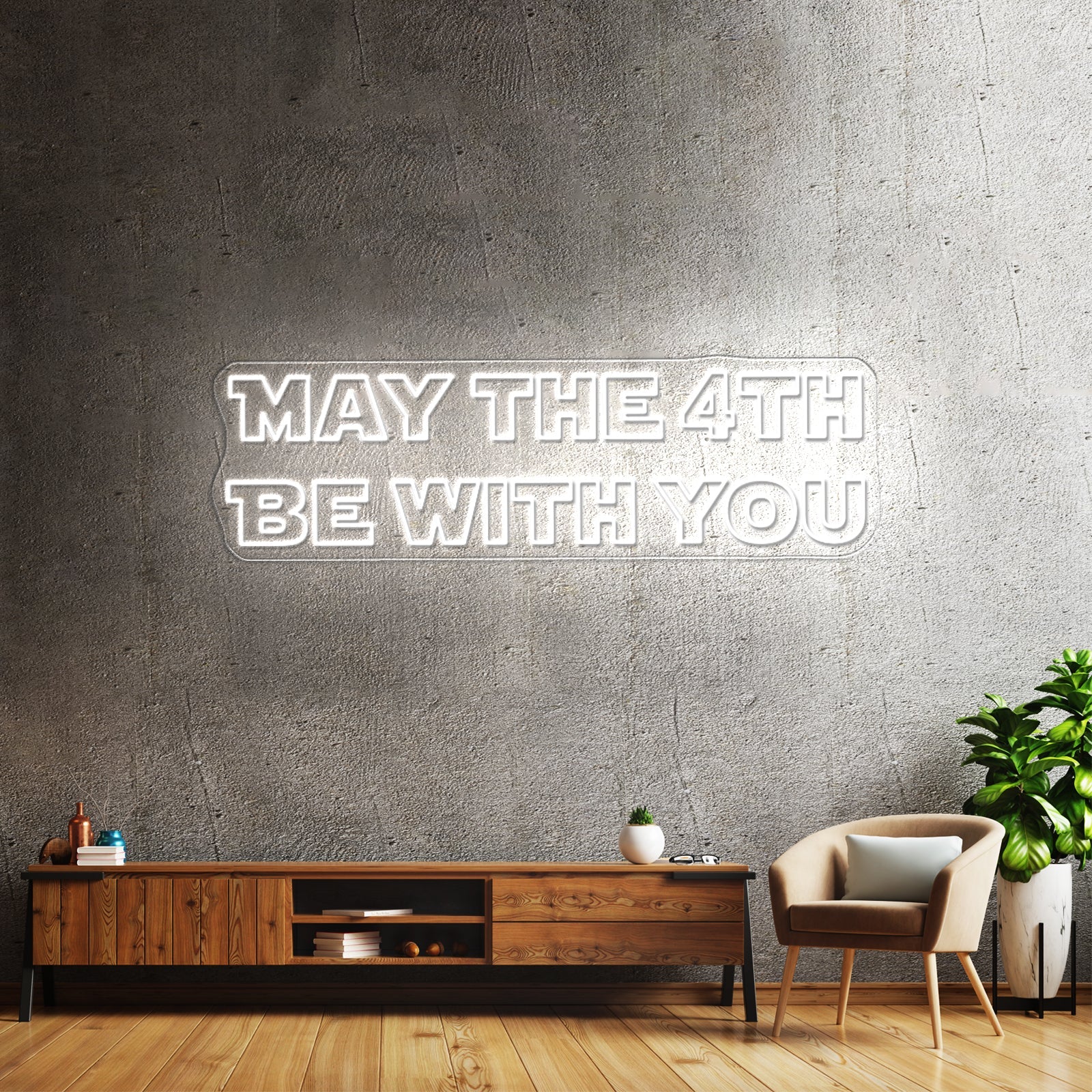 May The Force Be With You Neon Light Personalized Light Signs - Shineneon