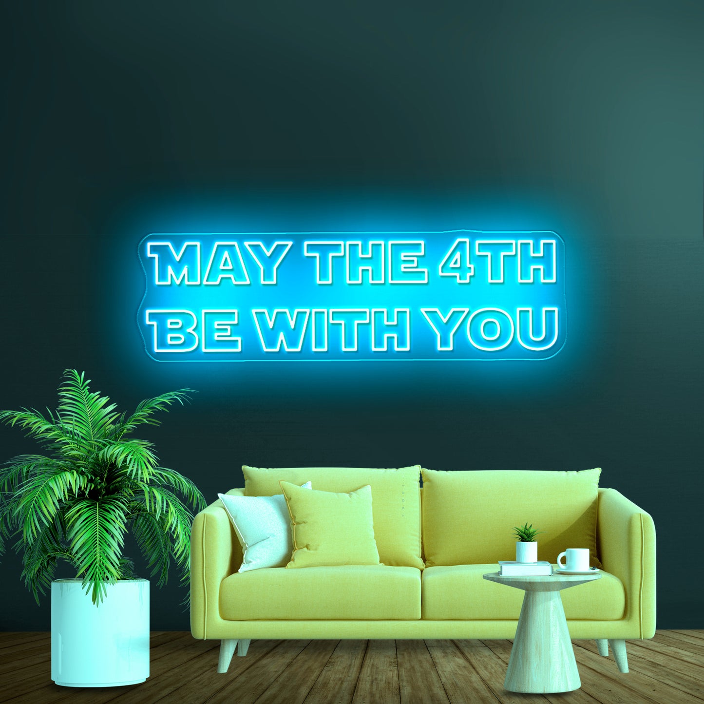 May The Force Be With You Neon Light Personalized Light Signs