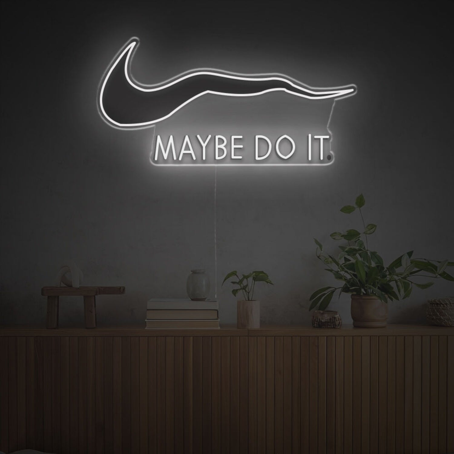 Maybe Do It Led Neon Acrylic Artwork | Shineneon
