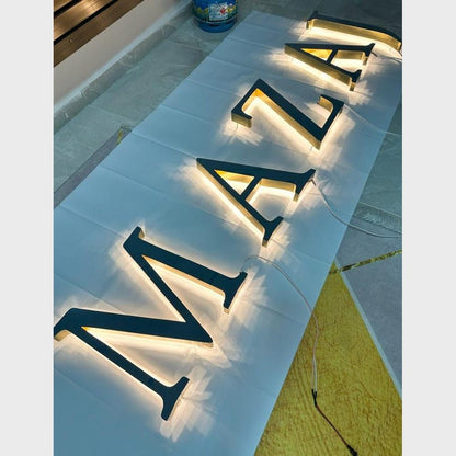Mazaj 3D Backlit Channel Letters Led Light Sign - Shineneon
