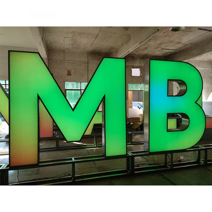 Mb 3D Frontlit Channel Letters Led Light Sign - Shineneon