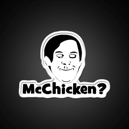 Mcchicken Fast Food Led Neon Sign For Burger Place Rgb Color - Shineneon