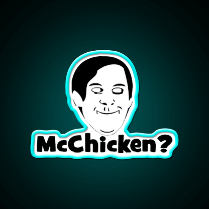 Mcchicken Fast Food Led Neon Sign For Burger Place Rgb Color - Shineneon