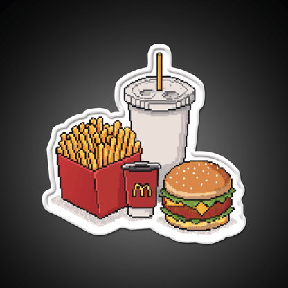 Mcdonalds Fast Food Led Neon Sign For Burger Place Rgb Color - Shineneon