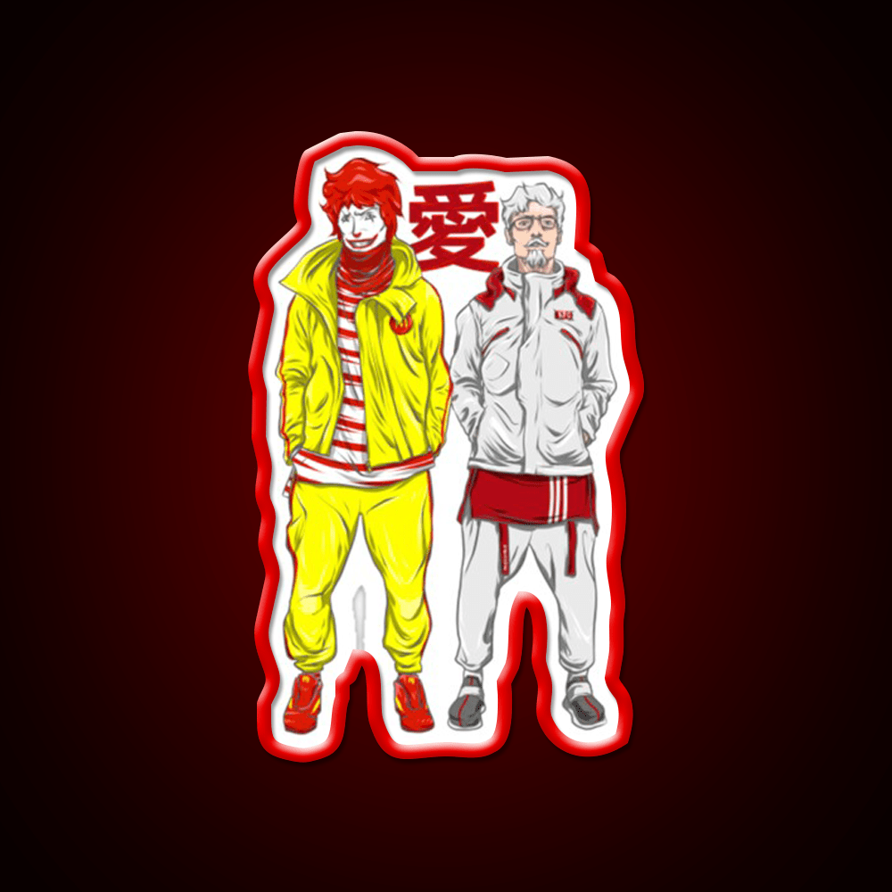 Mcdonalds Parody Fast Food Parody Fast Food Led Neon Sign For Burger Place Rgb Color - Shineneon