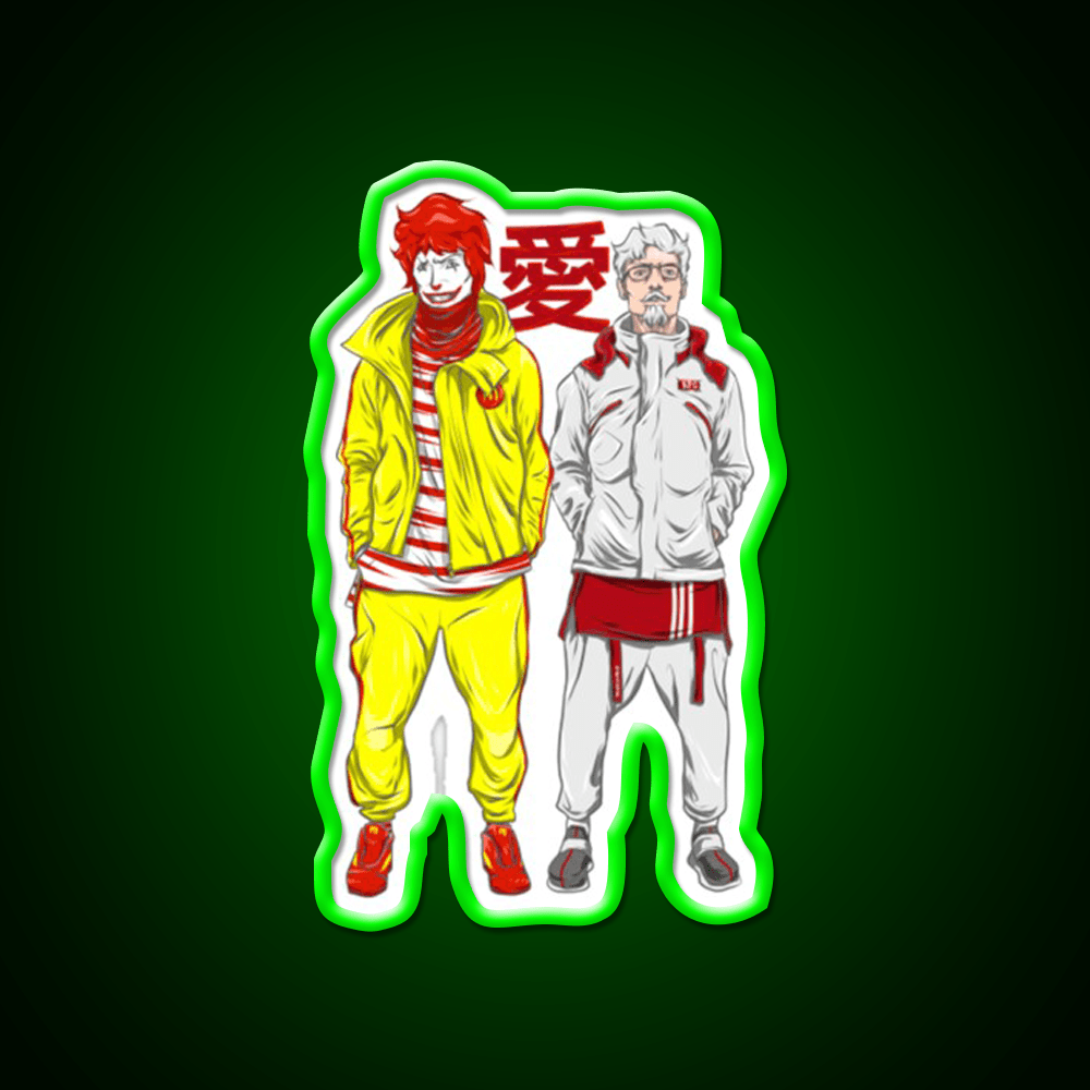 Mcdonalds Parody Fast Food Parody Fast Food Led Neon Sign For Burger Place Rgb Color - Shineneon