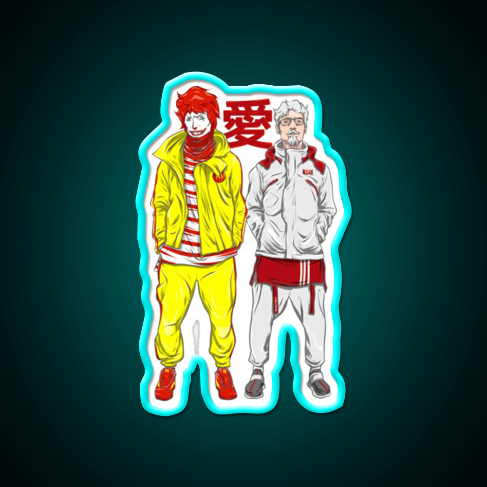 Mcdonalds Parody Fast Food Parody Fast Food Led Neon Sign For Burger Place Rgb Color - Shineneon