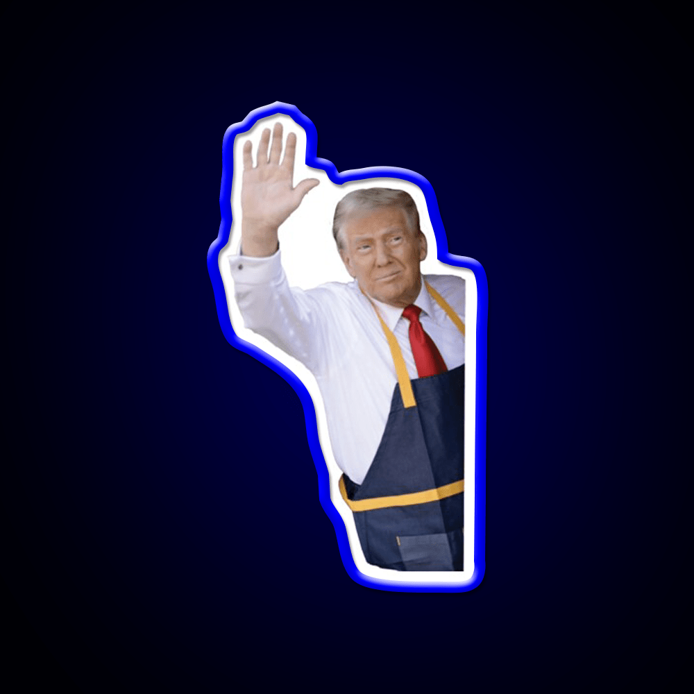 Mcdonalds Trump Mcdonalds Maga Fast Food Led Neon Sign For Burger Place Rgb Color - Shineneon