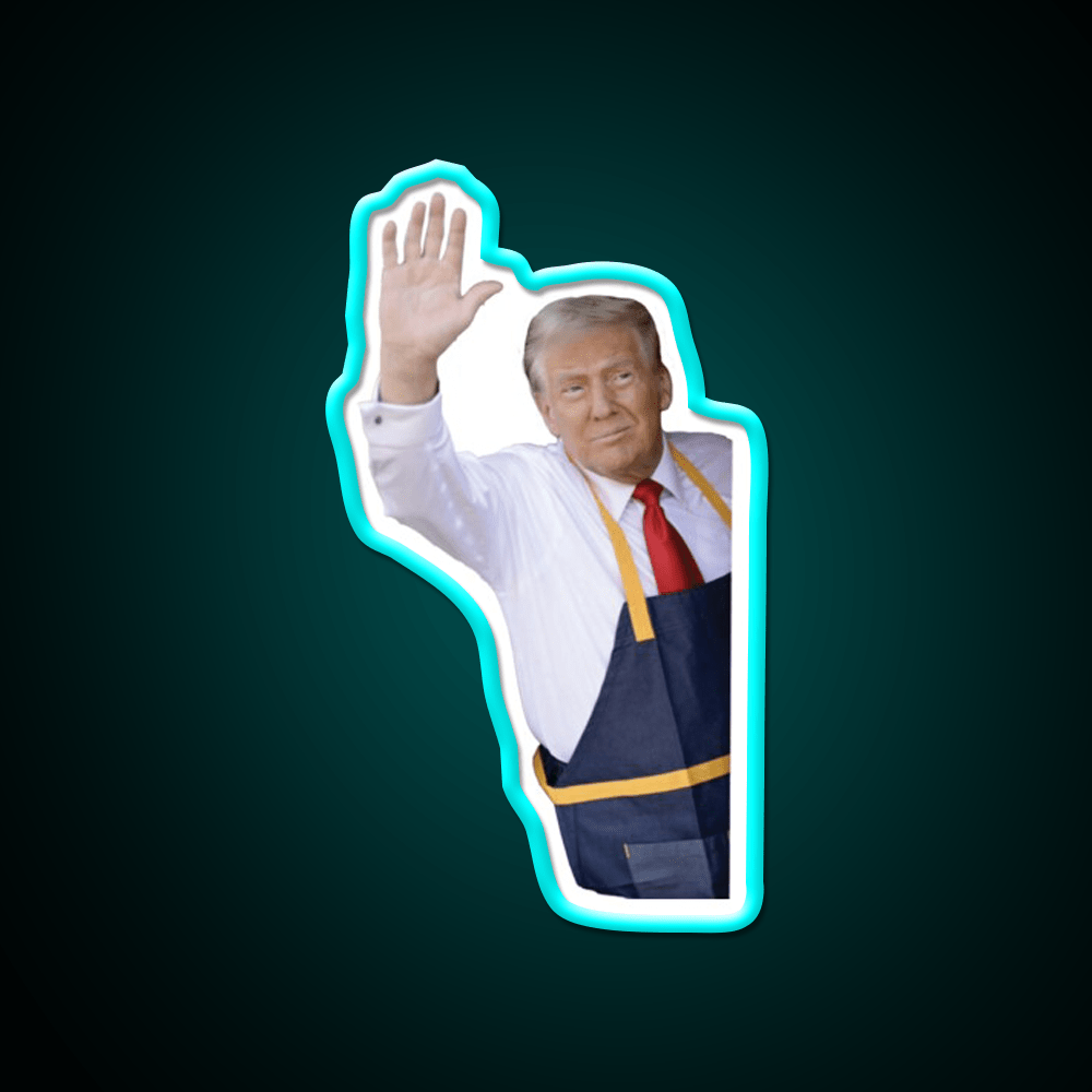 Mcdonalds Trump Mcdonalds Maga Fast Food Led Neon Sign For Burger Place Rgb Color - Shineneon