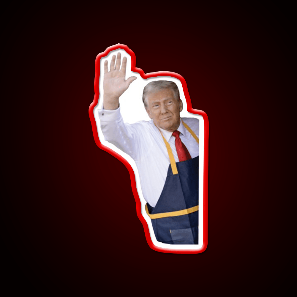 Mcdonalds Trump Mcdonalds Maga Fast Food Led Neon Sign For Burger Place Rgb Color - Shineneon