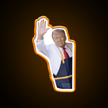 Mcdonalds Trump Mcdonalds Maga Fast Food Led Neon Sign For Burger Place Rgb Color - Shineneon