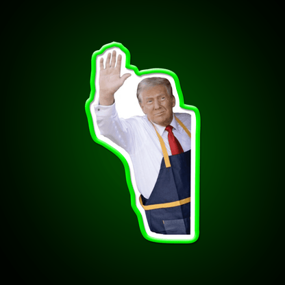 Mcdonalds Trump Mcdonalds Maga Fast Food Led Neon Sign For Burger Place Rgb Color - Shineneon