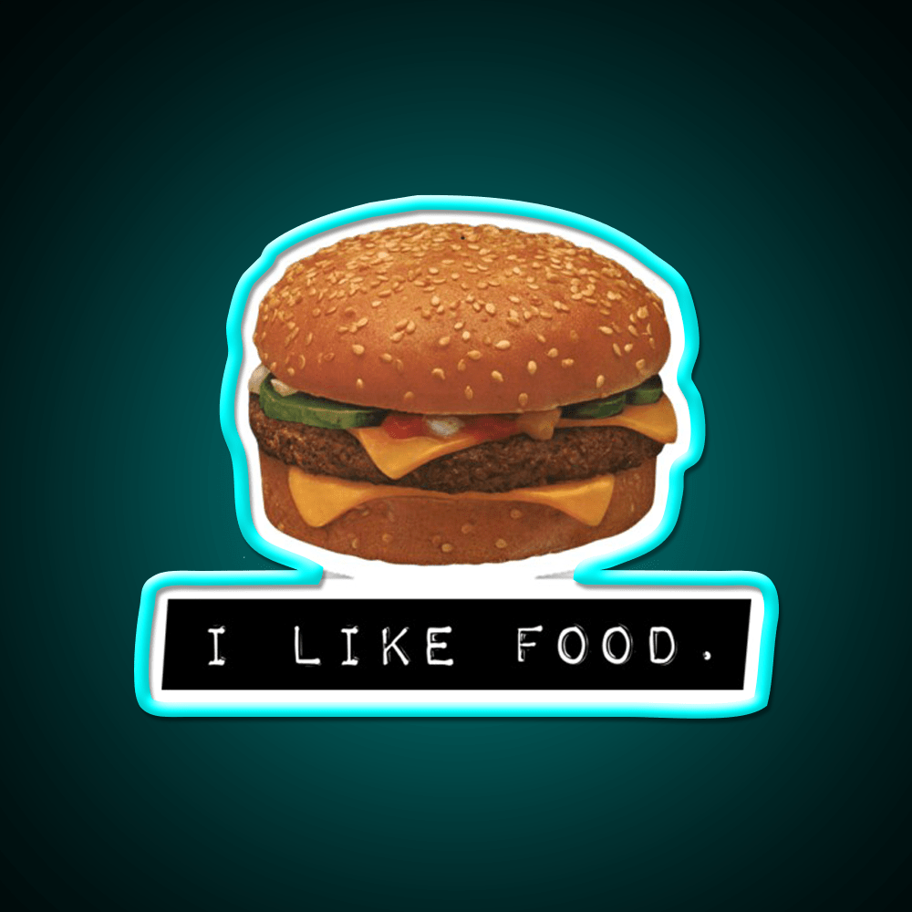 Mcfood Fast Food Led Neon Sign For Burger Place Rgb Color - Shineneon