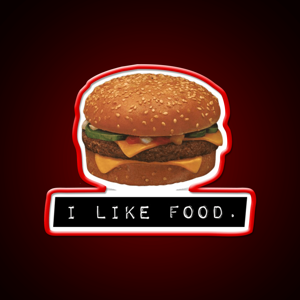 Mcfood Fast Food Led Neon Sign For Burger Place Rgb Color - Shineneon