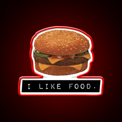 Mcfood Fast Food Led Neon Sign For Burger Place Rgb Color - Shineneon