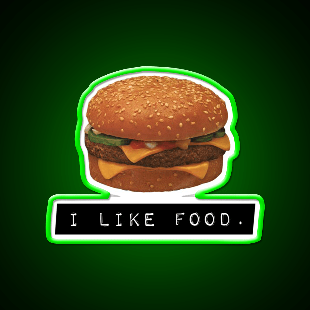 Mcfood Fast Food Led Neon Sign For Burger Place Rgb Color - Shineneon