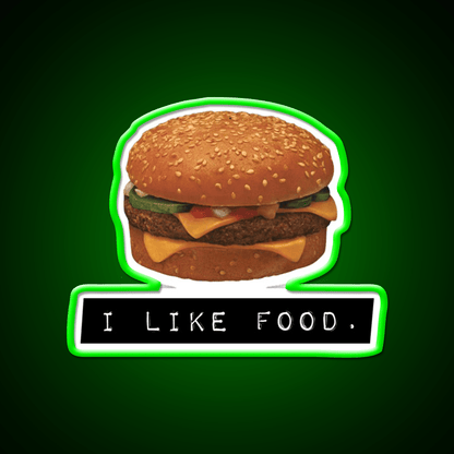 Mcfood Fast Food Led Neon Sign For Burger Place Rgb Color - Shineneon