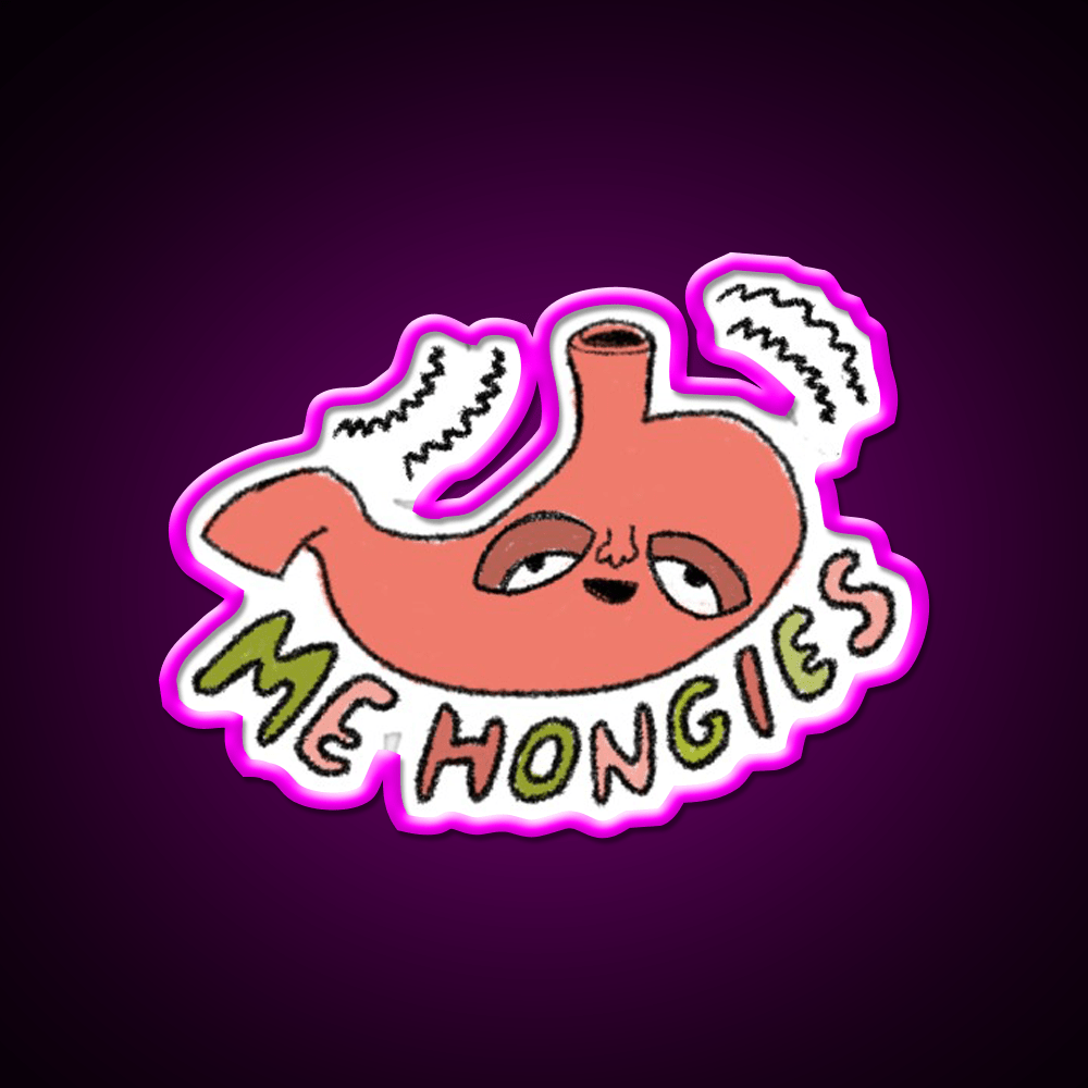Me Hongies Snack Food Led Neon Sign Rgb Color - Shineneon